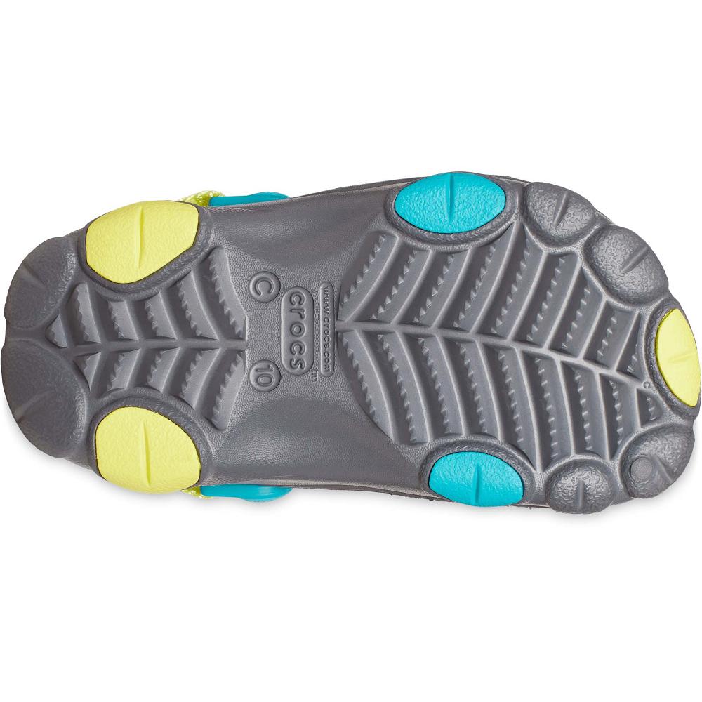 Grey Girls' Crocs Toddler Classic All-Terrain Clogs | NZ 1525JPQJ
